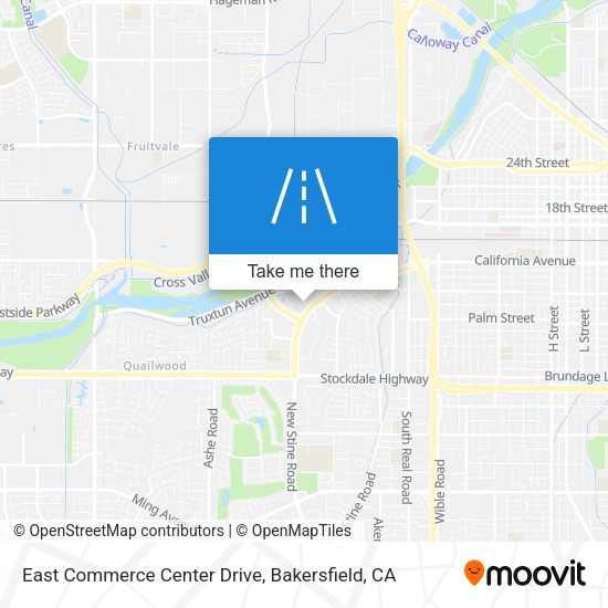 Mapa de East Commerce Center Drive