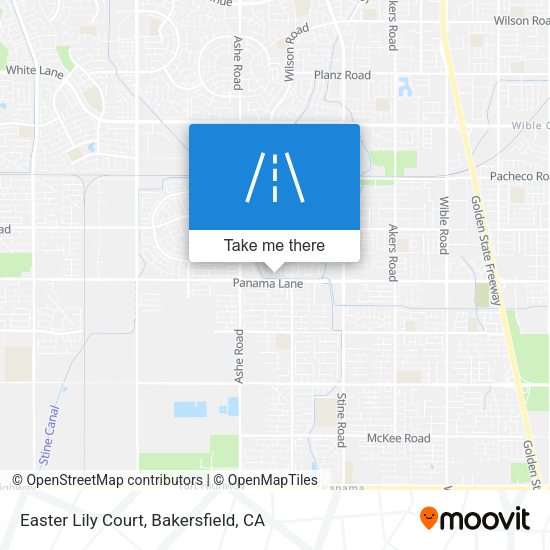 Easter Lily Court map