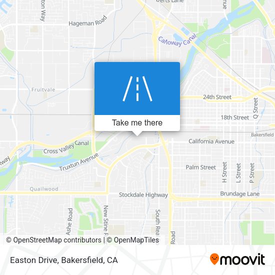 Easton Drive map