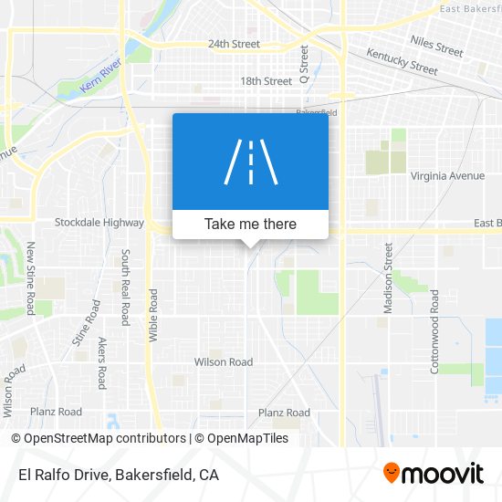 El Ralfo Drive map