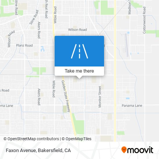 Faxon Avenue map