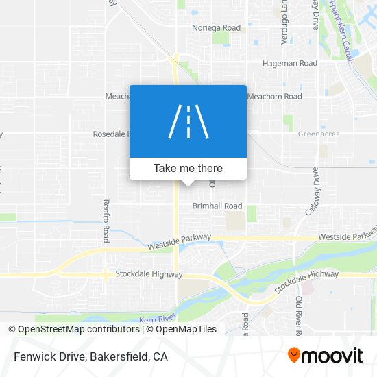 Fenwick Drive map