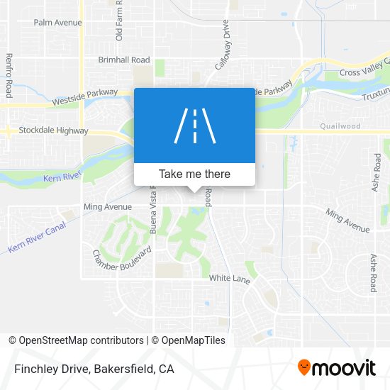 Finchley Drive map