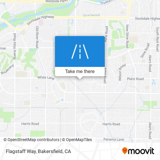 Flagstaff Way map