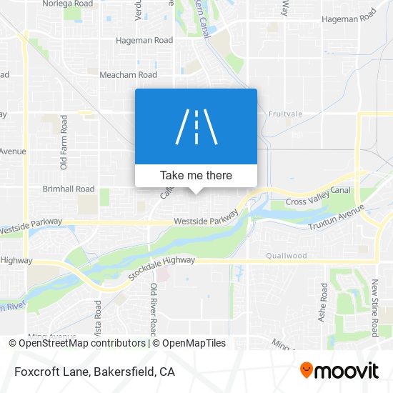 Foxcroft Lane map