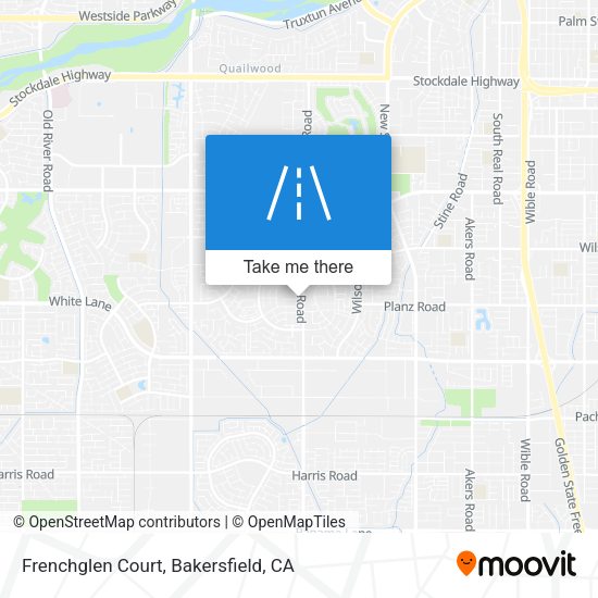 Frenchglen Court map