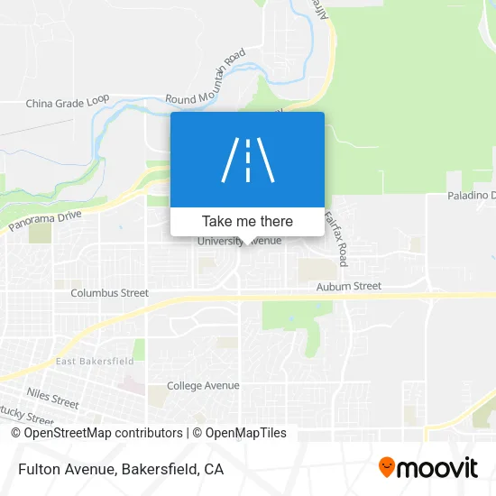 Mapa de Fulton Avenue