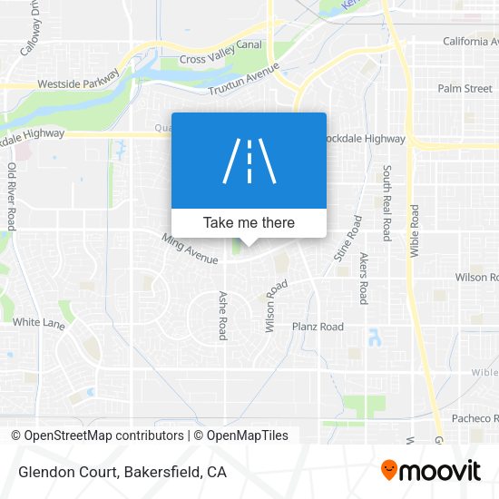 Glendon Court map