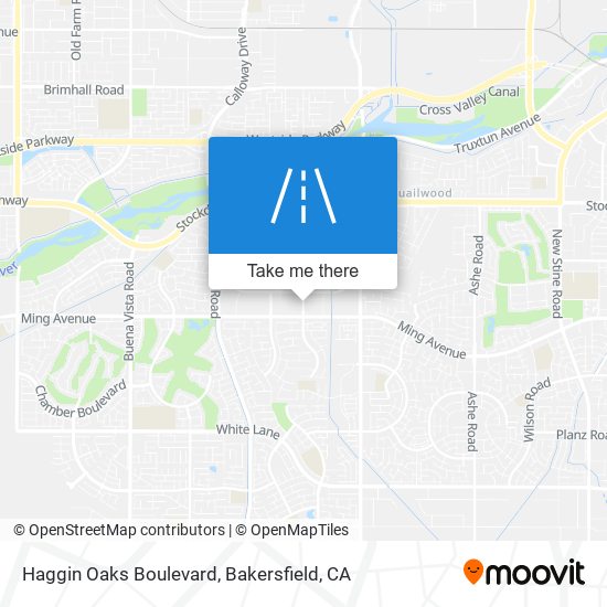 Mapa de Haggin Oaks Boulevard