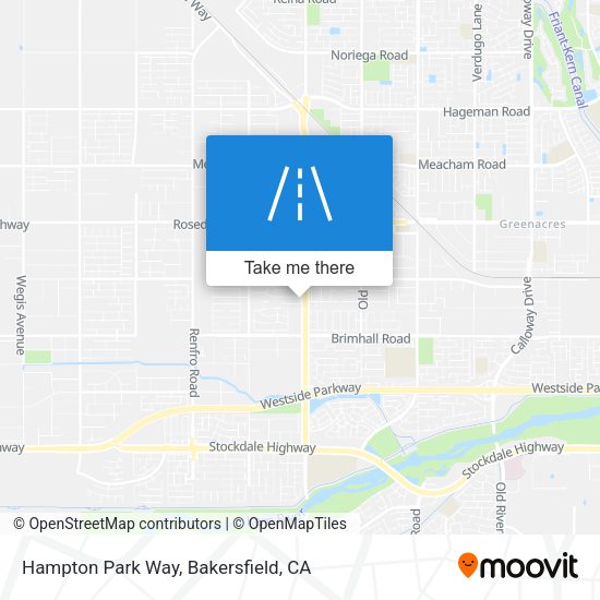 Hampton Park Way map