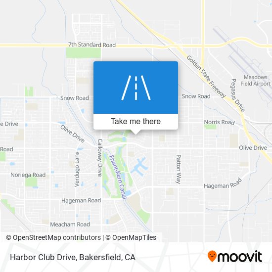 Harbor Club Drive map