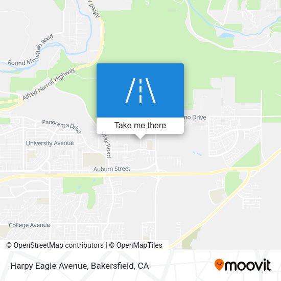 Mapa de Harpy Eagle Avenue