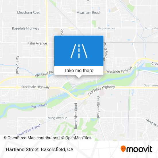 Hartland Street map
