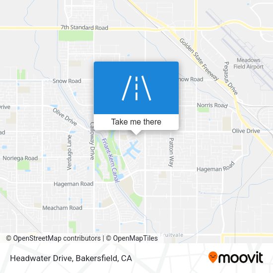 Headwater Drive map