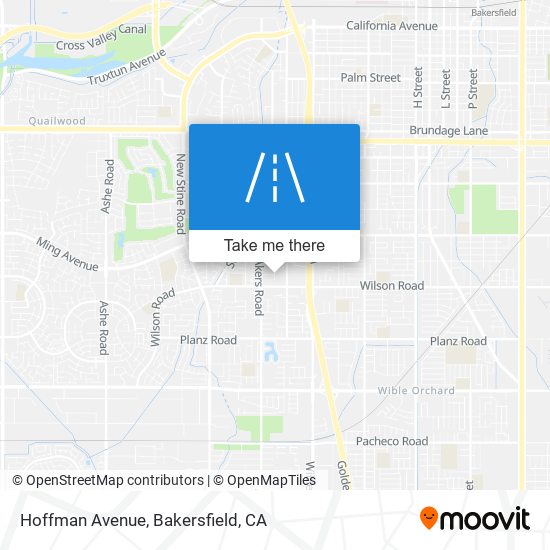 Hoffman Avenue map