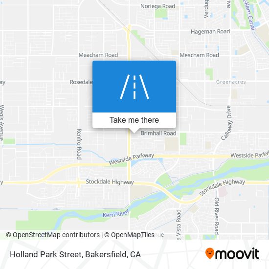 Holland Park Street map