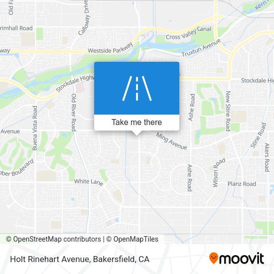 Holt Rinehart Avenue map