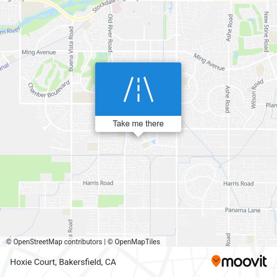 Hoxie Court map