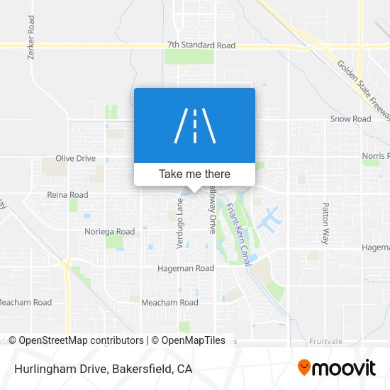Mapa de Hurlingham Drive