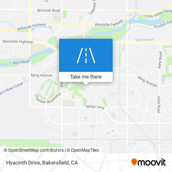Hyacinth Drive map