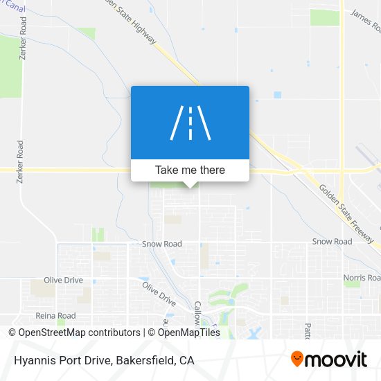 Hyannis Port Drive map