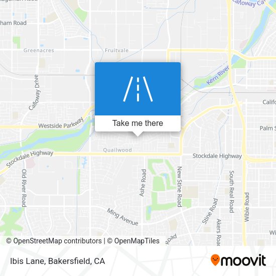 Ibis Lane map