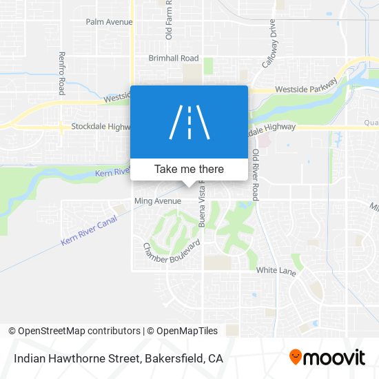 Indian Hawthorne Street map