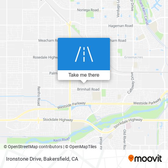 Ironstone Drive map