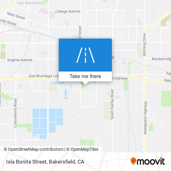 Isla Bonita Street map