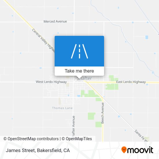 James Street map