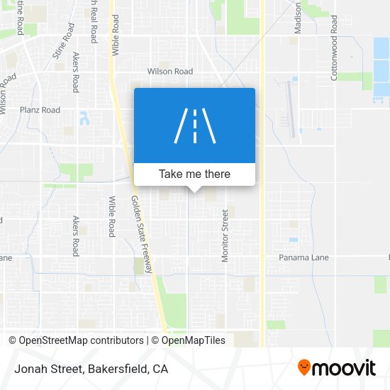 Jonah Street map