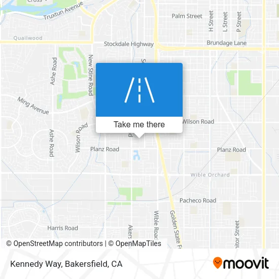 Kennedy Way map