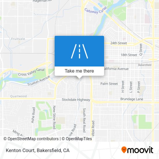 Kenton Court map