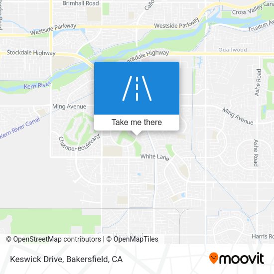 Mapa de Keswick Drive