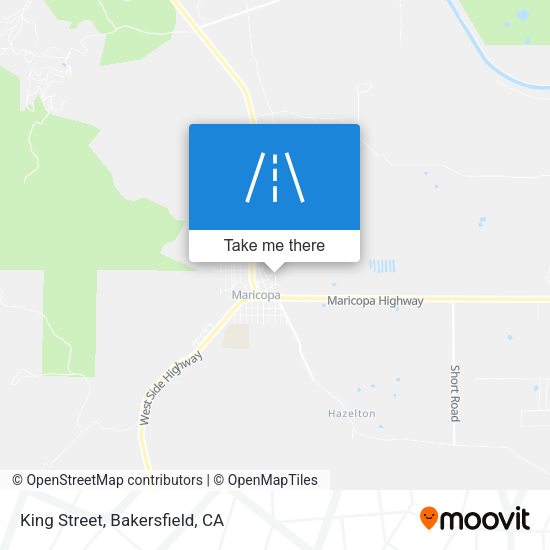 Mapa de King Street