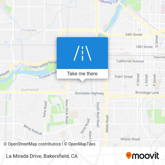 Mapa de La Mirada Drive