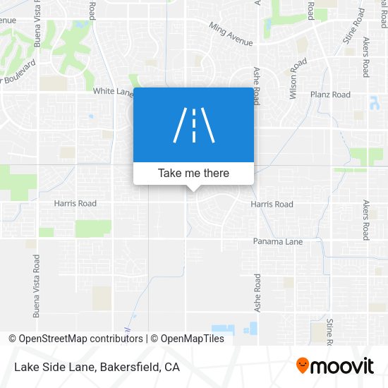 Mapa de Lake Side Lane