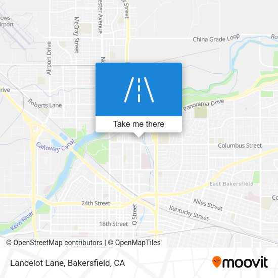 Lancelot Lane map