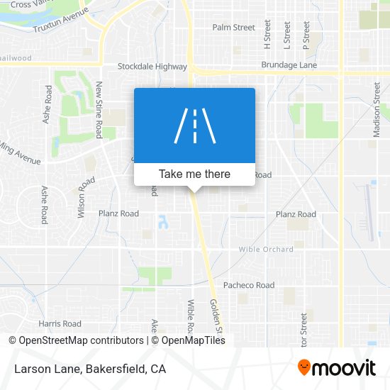 Mapa de Larson Lane
