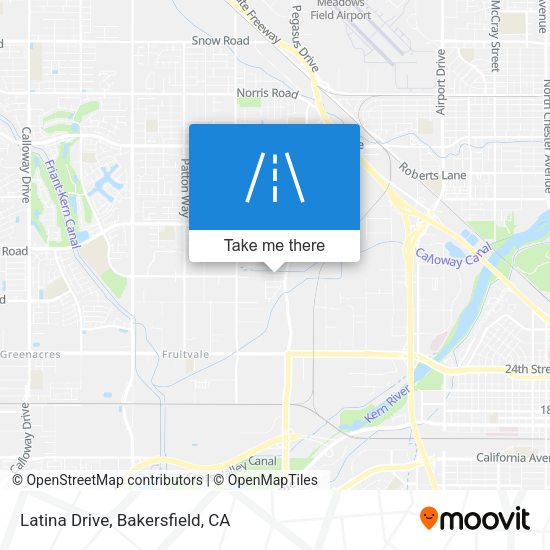 Latina Drive map