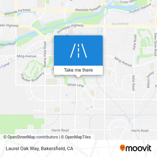 Laurel Oak Way map