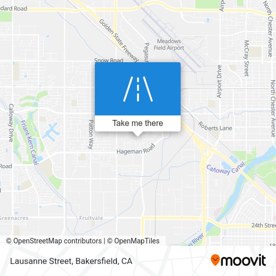 Mapa de Lausanne Street