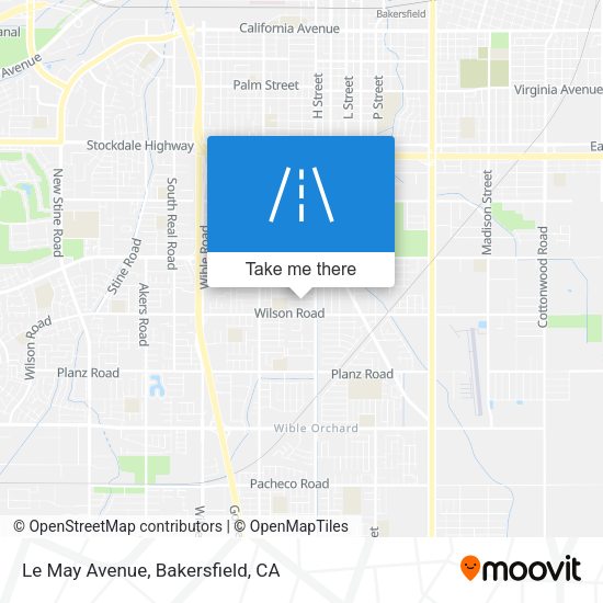 Mapa de Le May Avenue