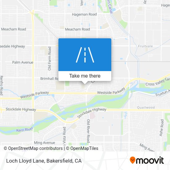 Mapa de Loch Lloyd Lane