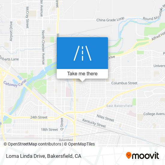 Mapa de Loma Linda Drive