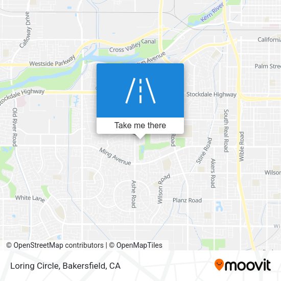 Loring Circle map