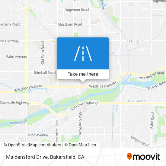 Maidensford Drive map