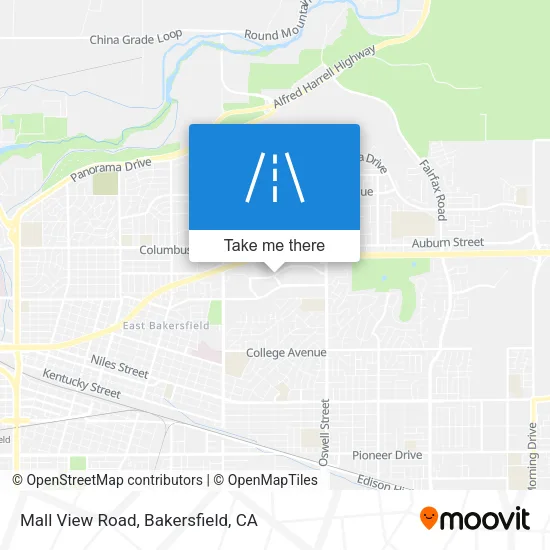 Mapa de Mall View Road