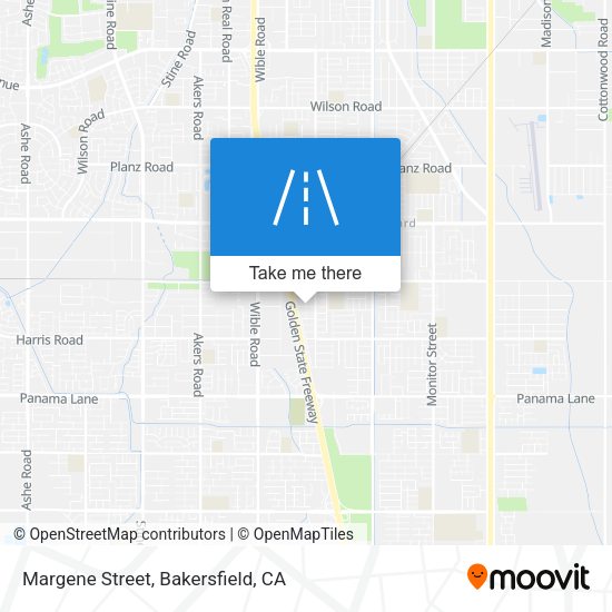 Mapa de Margene Street