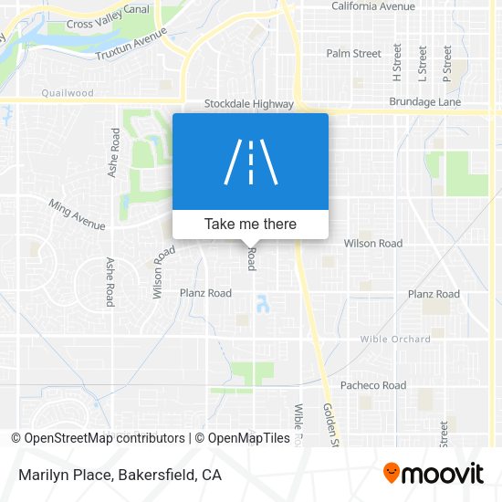 Marilyn Place map